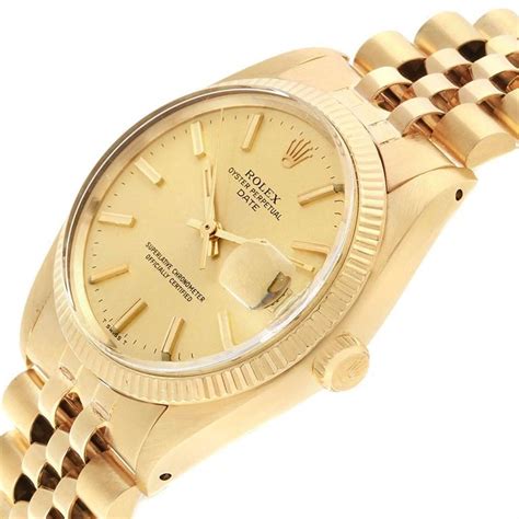 rolex 14k gold watch men's|vintage Rolex 14k gold watch.